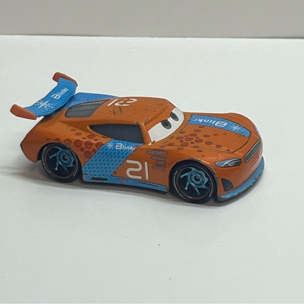 disney pixar cars ryan inside laney‎ next gen piston cup racers blinkr sponsor